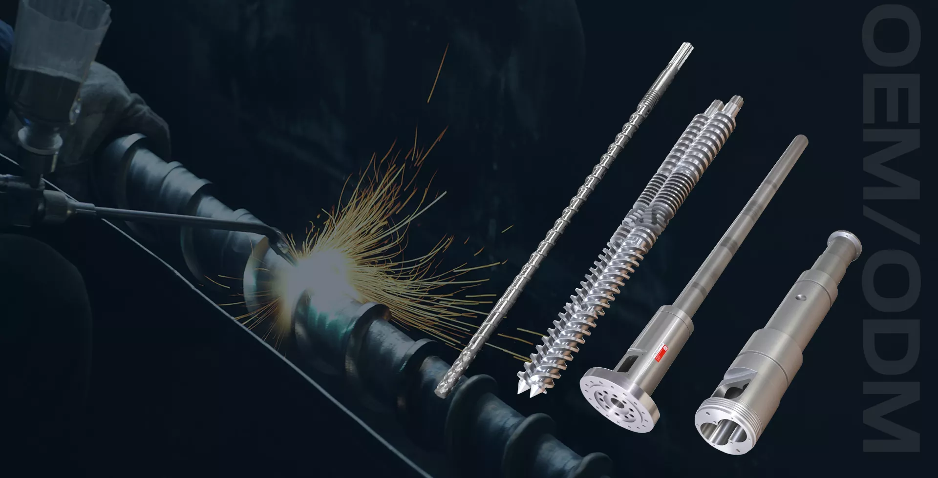 Conical Twin Screw Barrel Factory Conical Twin Screw Barrel Factory