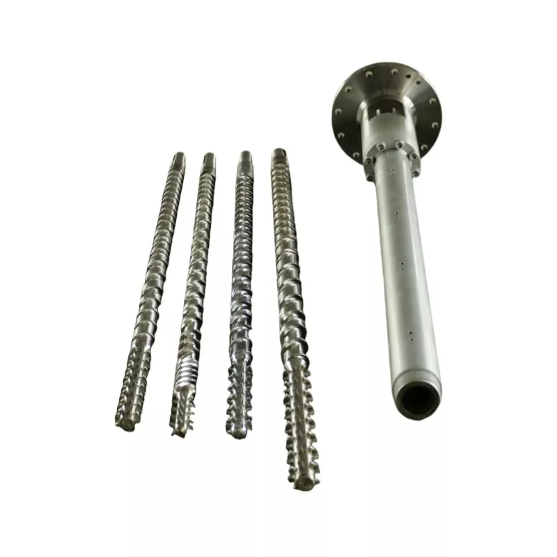 Mocheso o Phahameng o Resistant Single Screw Barrel Mocheso o Phahameng o Resistant Single Screw Barrel